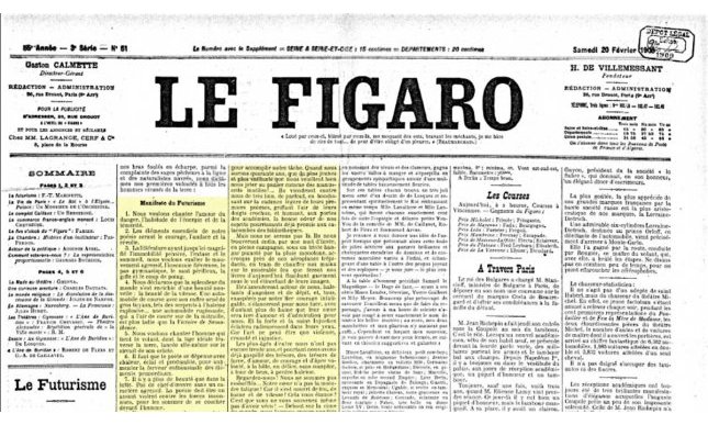 Il Manifesto futurista di Filippo Tommaso Marinetti: temi, analisi e significato dei punti cardine