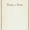 Poesie e prose