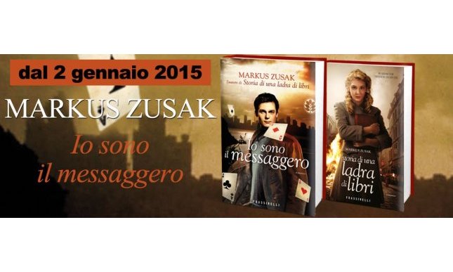 Dopo Storia di una ladra di libri, il nuovo romanzo di Zusak a gennaio in libreria: Io sono il messaggero