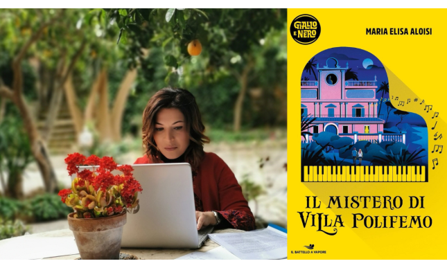 Intervista a Maria Elisa Aloisi, in libreria con “Il mistero di Villa Polifemo”