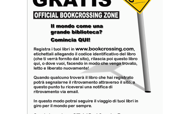 Il bookcrossing in Italia non decolla: gli italiani non sono un popolo di lettori