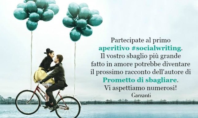 Il tuo errore più grande in amore? Può diventare un racconto di Pedro Chagas Freitas. Partecipa all'Aperitivo #socialwriting