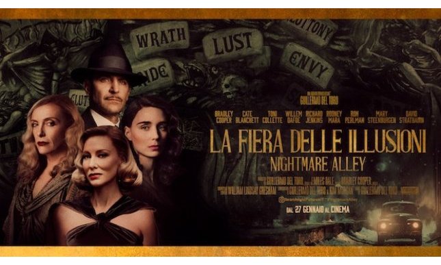 La fiera delle illusioni - Nightmare Alley: al cinema il film di Del Toro ispirato al romanzo di Gresham