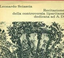 Recitazione della controversia liparitana dedicata ad A. D.