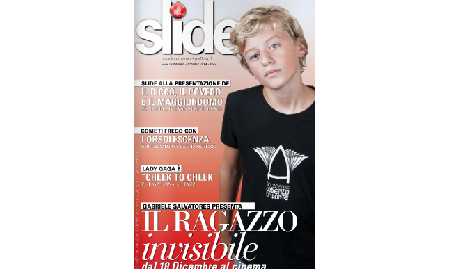 David Nicholls e il suo “Noi” sul numero di dicembre 2014 di Slide