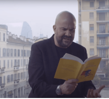 Le balene mangiano da sole: Rosario Pellecchia presenta il nuovo romanzo in diretta Facebook