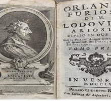 La follia di Orlando narrata da Ludovico Ariosto 