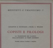 Copisti e filologi