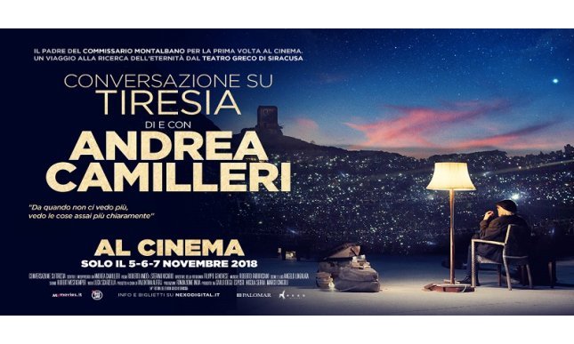 Camilleri al cinema: “Conversazione su Tiresia” diventa un film