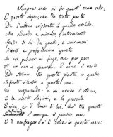 Il terzo documento autografo dell'Infinito di Giacomo Leopardi presto all'asta