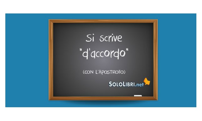 D'accordo o daccordo: come si scrive?