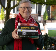 5 libri consigliati da Bill Gates per le vacanze natalizie 2022