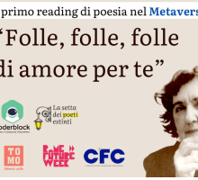 Arriva il primo reading di poesia nel Metaverso: quando e come partecipare