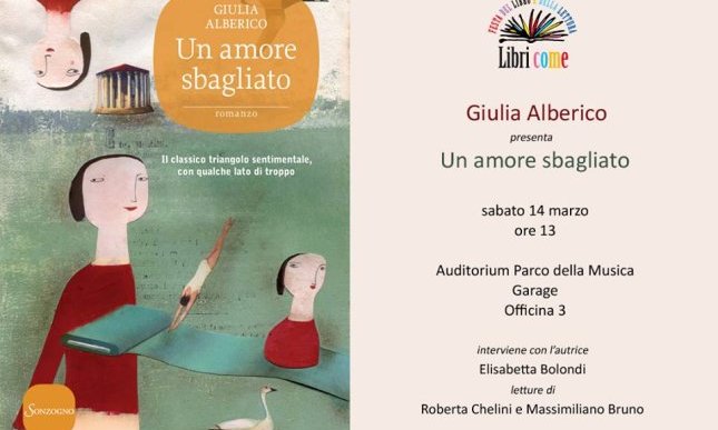 Libri come 2015: Giulia Alberico presenta “Un amore sbagliato”