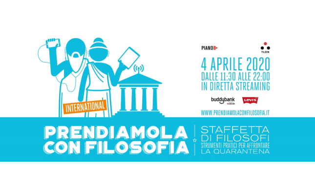 "Prendiamola con filosofia", il 4 aprile arriva la seconda edizione: ecco gli ospiti