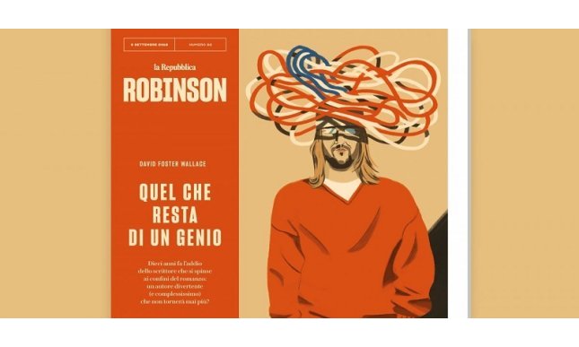 David Foster Wallace: il ricordo a 10 anni dalla morte su Robinson di Repubblica