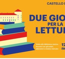 Un castello di libri: il FAI organizza due giorni di lettura a Masino