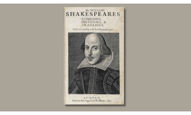 Il First Folio di Shakespeare compie 400 anni: in un sito internet i segreti del libro