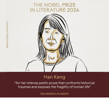 Premio Nobel per la Letteratura 2024: vince Han Kang, l'autrice di “Atti umani”