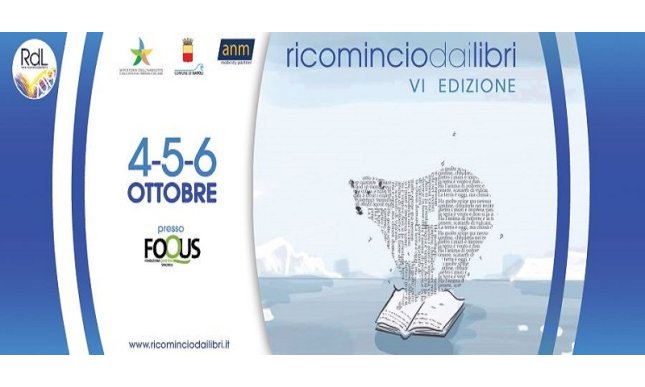 Ricomincio dai libri 2019: programma della fiera letteraria gratuita a Napoli