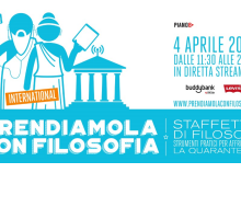 "Prendiamola con filosofia", il 4 aprile arriva la seconda edizione: ecco gli ospiti