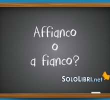 Affianco o a fianco: come si scrive?