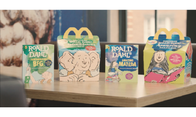 Libri da McDonald's: dopo Roald Dahl in Australia, i libri arrivano anche in Italia