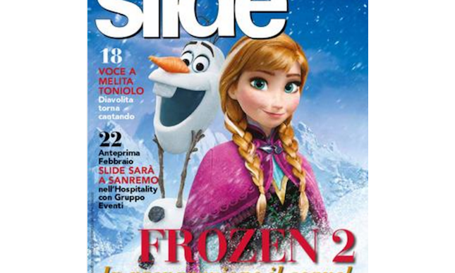 Frozen 2 e il nuovo romanzo di Andrea Vitali su Slide di gennaio 2016