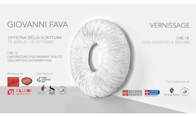 “Dare forma ai pensieri”: la mostra di Giovanni Fava dedicata alla scrittura