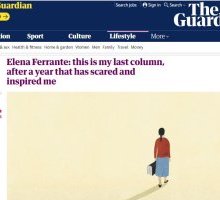 Elena Ferrante lascia il The Guardian: ultimo articolo per la scrittrice