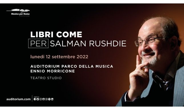 Libri Come per Salman Rushdie: una maratona di lettura dedicata allo scrittore 