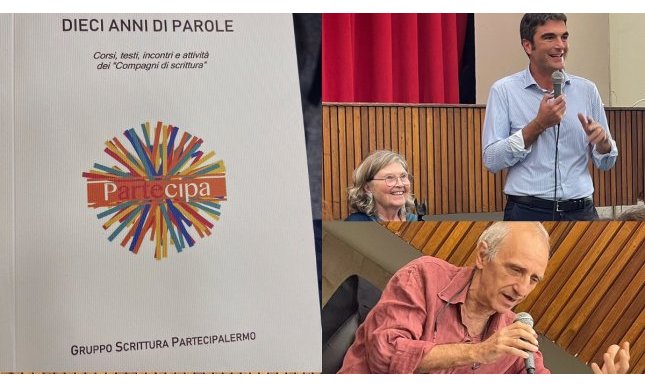 “Dieci anni di parole”: presentato il libro del Gruppo Scrittura Partecipalermo