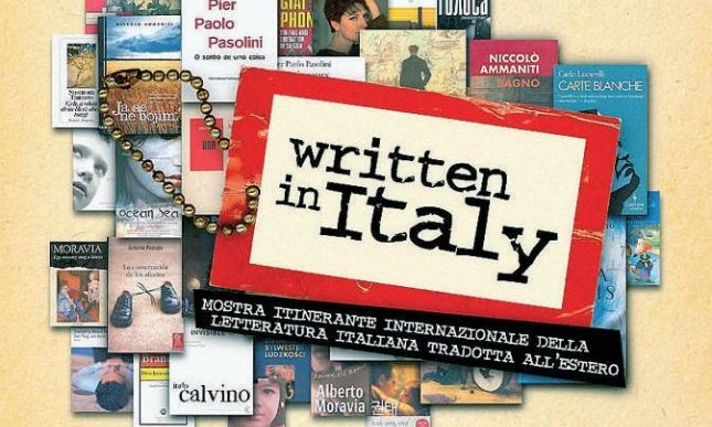 Written in Italy - mostra itinerante internazionale della letteratura italiana tradotta all'estero