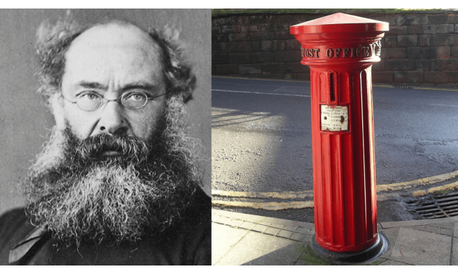 Lo scrittore Anthony Trollope e l'invenzione delle cassette per le lettere