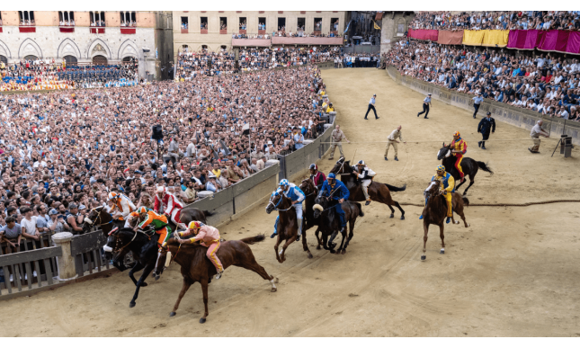 Il Palio dell'Assunta di Siena raccontato dagli scrittori