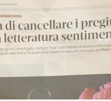 “Cancellare i pregiudizi sulla letteratura sentimentale”: un invito nell'articolo di Luca Briasco su Domani