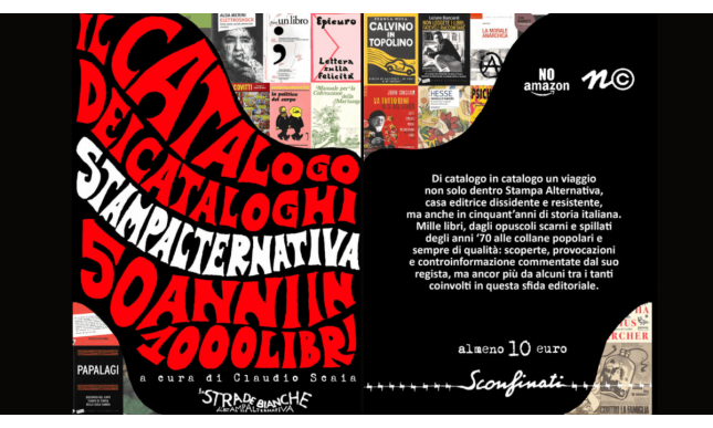 Stampa Alternativa presenta il catalogo dei cataloghi: 50 anni in 1000 libri