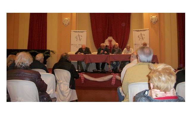 Presentato l'ultimo libro di Giorgio Feri, “I sette colli della conca di Arezzo”