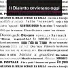 Il Dialetto orvietano oggi