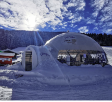 BiblioIgloo: una biblioteca ad alta quota ad Andalo