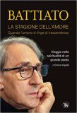 Battiato. La stagione dell'amore. Quando l'umano si tinge di trascendenza