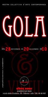 GOLA: mostra d'arte collettiva al Chez Nous