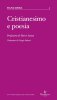 Copertina del libro Cristianesimo e poesia. Una breve storia