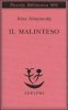 Copertina del libro Il malinteso 