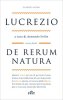 Copertina del libro De rerum natura 