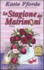 Copertina del libro La stagione dei matrimoni 