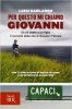 Copertina del libro Per questo mi chiamo Giovanni 