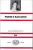 Copertina del libro Poesie e racconti 