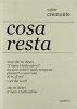 Copertina del libro Cosa resta 