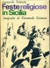 Copertina del libro Feste religiose in Sicilia